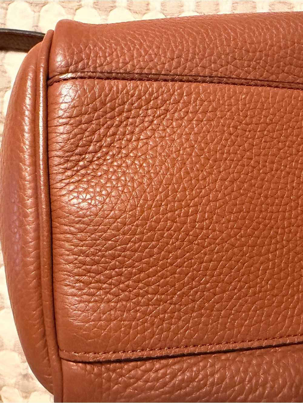Mulberry Bright Oak Leather Braided Alexa- Handle Shoulder Bag - Picture 7 of 10